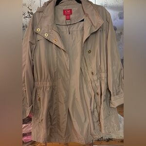 Ciao Milano Taupe Rainjacket